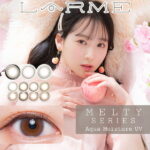 【1箱分無料（クーポン利用＆3箱ご購入で）】ラルム メルティ シリーズ LARME MELTY SERIES (1箱10枚入り)( 送料無料 カラコン カラーコンタクト ワンデー カラコンワンデー 度あり 度なし モイスト UVカット 色素薄い系 くすみカラーラルム メルティー 人気 )