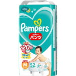 P&G｜ピーアンドジー Pampers（パンパース）さらさらケア パンツ スーパ−ジャンボ Mたっち52枚（6-12kg）