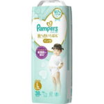 【4セット】 【送料無料】 パンパース おむつ パンツ 肌へのいちばん スーパージャンボ Lサイズ 38枚入り pampers おむつ パンツ 紙オムツ 赤ちゃん ギフト 贈り物 吸収性 人気 ランキング P&G