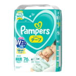 P&G パンパース さらさらケア テープ スーパ-ジャンボ 新生児 76枚 男女共用 紙おむつ