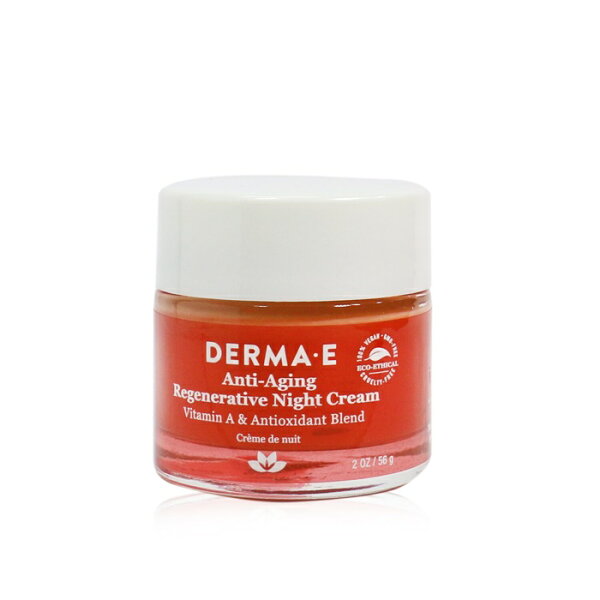 【月間優良ショップ受賞】 Derma E Anti-Wrinkle Anti-Aging Regenerative Night Cream ダーマ E アンチリンクル アンチエイジング リジェネレーティブ ナイト クリーム 56g/2oz 送料無料 海外通販