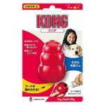 コング　Sサイズ（小型犬用）　KONG【犬用おもちゃ　知育玩具　しつけ】★真っ赤な鏡餅！？愛犬のしつけに。フードを詰めておいしくトレーニング！