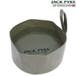 JACK PYKE OF ENGLAND ジャック パイク 折りたたみ ドッグボウル グリーン ■ 犬 水入れ 給水 携帯 軽量 ペット用品