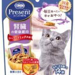 日本ペットフード コンボ プレゼント キャット おやつ 腎臓の健康維持 シーフードミックス味 (3g×14袋) 猫用おやつ キャットフード COMBO