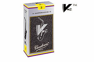 Vandoren/ アルトサックスリード V12 10枚入 【銀箱】〈バンドレン/バンドーレン〉