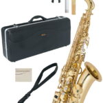 Antigua ( アンティグア ) AS2800 エルドン アルトサックス 新品 アウトレット ラッカー ゴールド 管楽器 eldon GL Alto saxophone　北海道 沖縄 離島不可