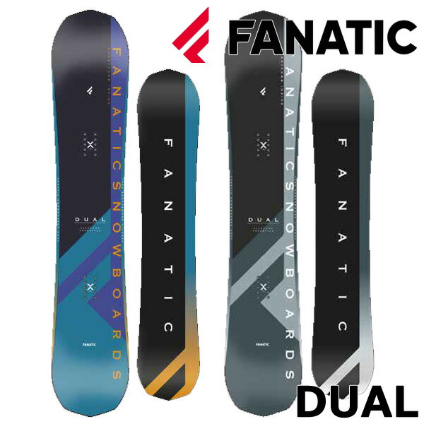 22-23 FANATIC/ファナティック DUAL デュアル メンズ レディース スノーボード オールラウンド 板 2023
