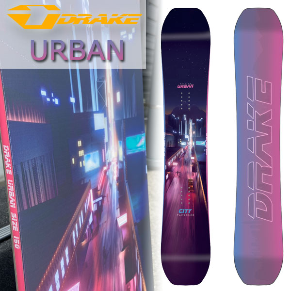 21-22 DRAKE / ドレイク URBAN アーバン メンズ スノーボード グラトリ 板 2022