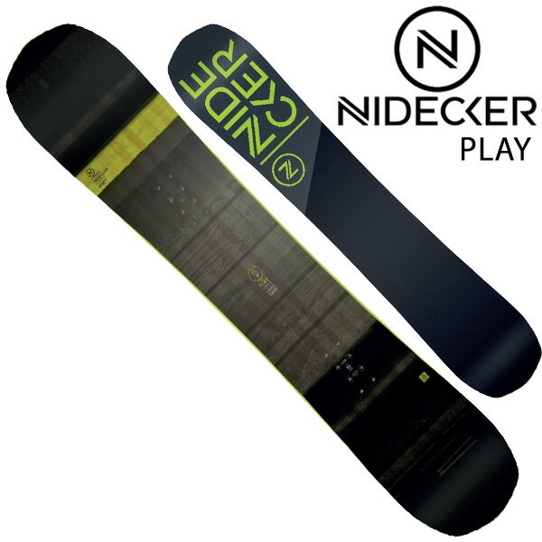21-22 NIDECKER/ナイデッカー ニデッカー PLAY プレイ メンズ スノーボード パウダー 板 2022