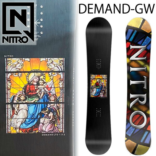 21-22 NITRO/ナイトロ DEMAND LTD GULLWING デマンド メンズ レディース スノーボード パーク 板 2022