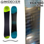 【即納】 21-22 NIDECKER MERC ナイデッカー ニデッカー マーク 型落ち 旧モデル 日本正規品 オールマウンテン ハイブリッドキャンバー スノーボード 板 板単体 2021-2022