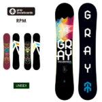 GRAY グレイ RPM アールピーエム 20-21 2021 スノーボード 板 ウーメンズ メンズ【ぼーだまん】