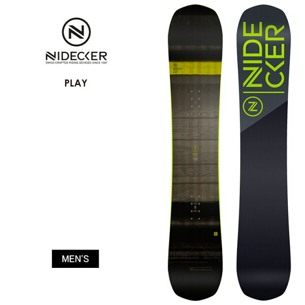21-22 2022 NIDECKER ナイデッカー PLAY プレイ スノーボード 板 メンズ