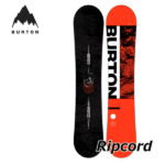 22-23 BURTON バートン スノーボード Men's Ripcord Snowboard リップコード 【日本正規品】 ship1